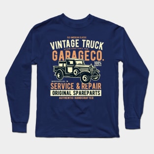 Vintage Truck Long Sleeve T-Shirt